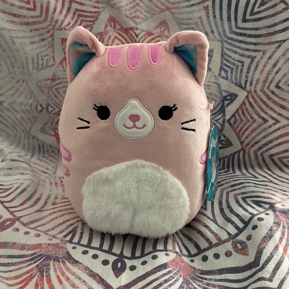 Kellytoy Accessories - Squishmallows tabitha the pink cat stuffed plush